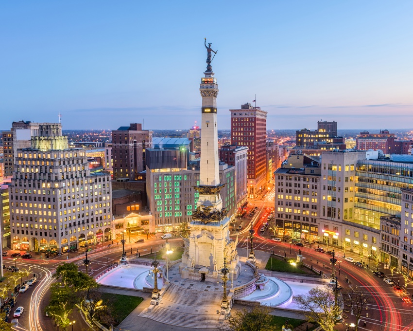 Indianapolis skyline